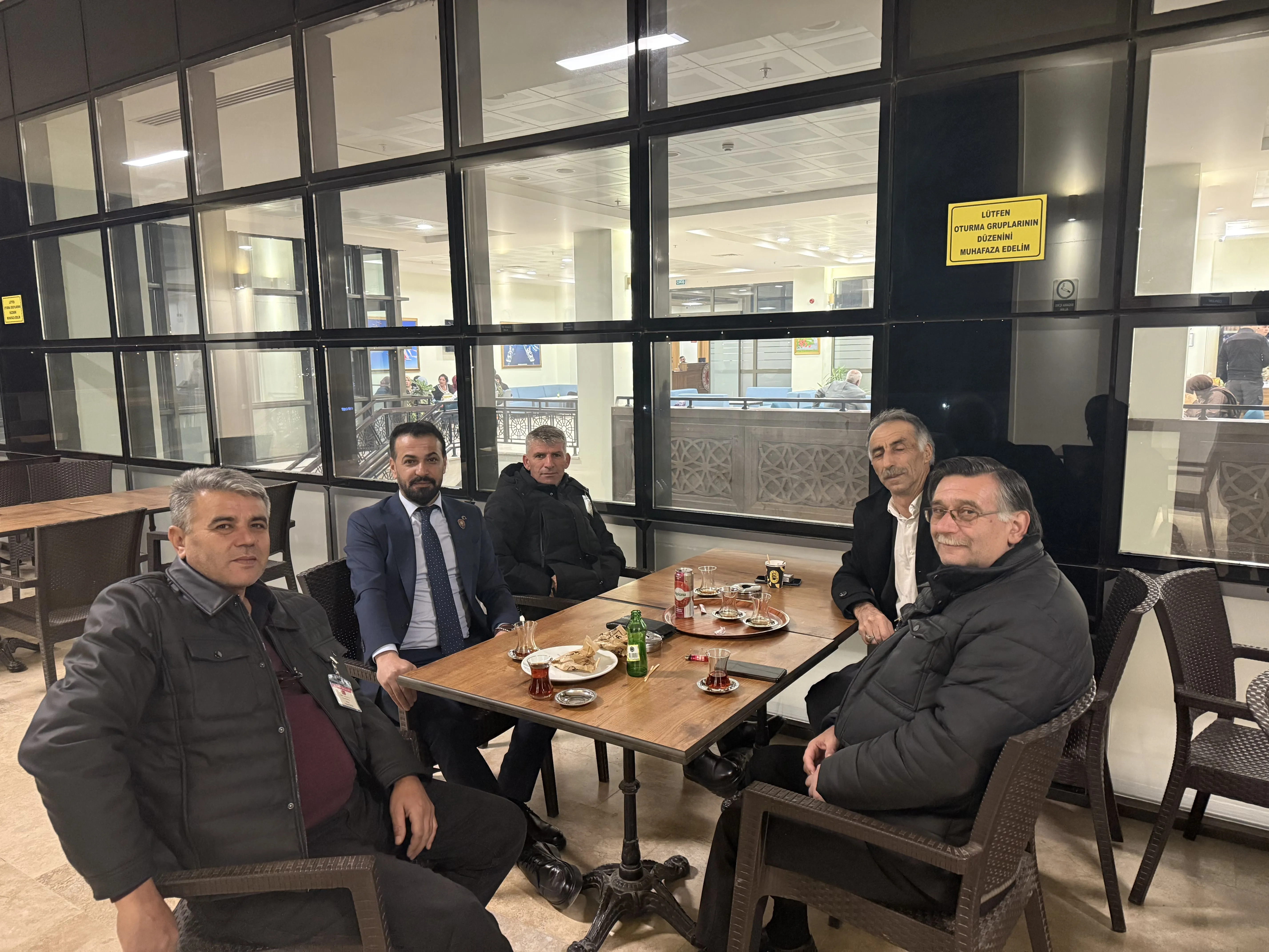 GENEL BAŞKANIMIZ ŞEHİT AİLELERİYLE BİR ARADA