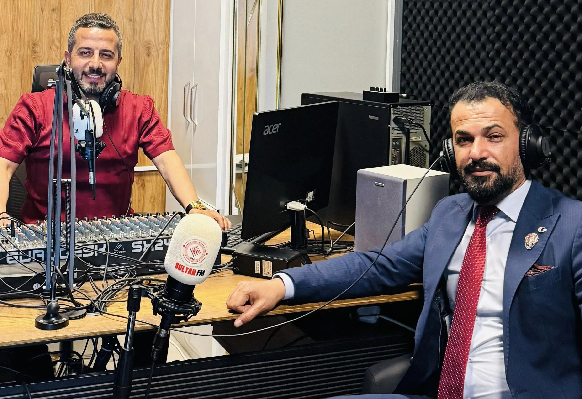 GENEL BAŞKANIMIZDAN SULTAN FM RADYOSUNA ZİYARETİ