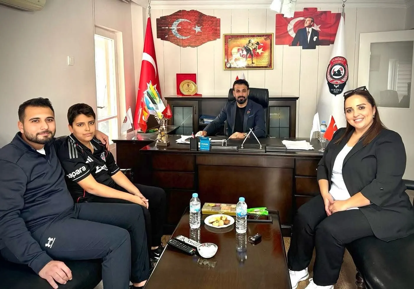 Şehit Ailelerimizden Genel Merkezimize Ziyaret