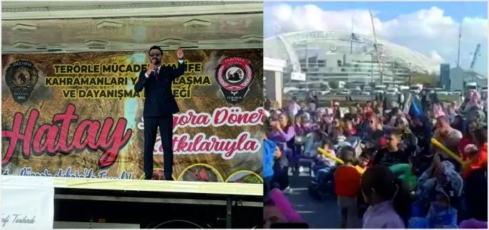 Şehit ve Gazi çocukları yararına benzeri olmayan etkinlik