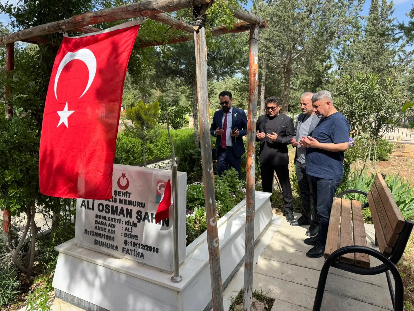 KİLİS ŞEHİTLİĞİ ZİYARET EDİLDİ.