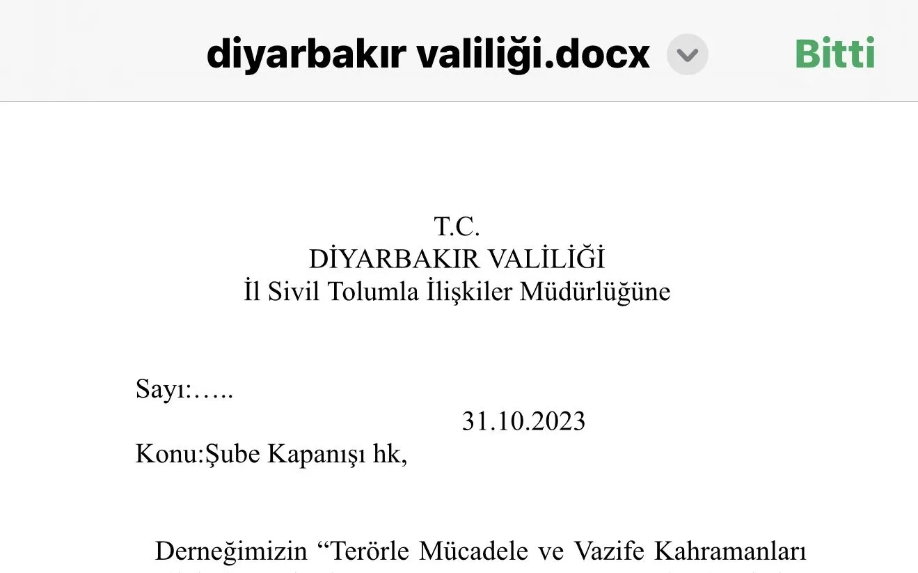BAHSİ GEÇEN DİYARBAKIR ŞUBEMİZLE ALAKALI BASIN AÇIKLAMAMIZ