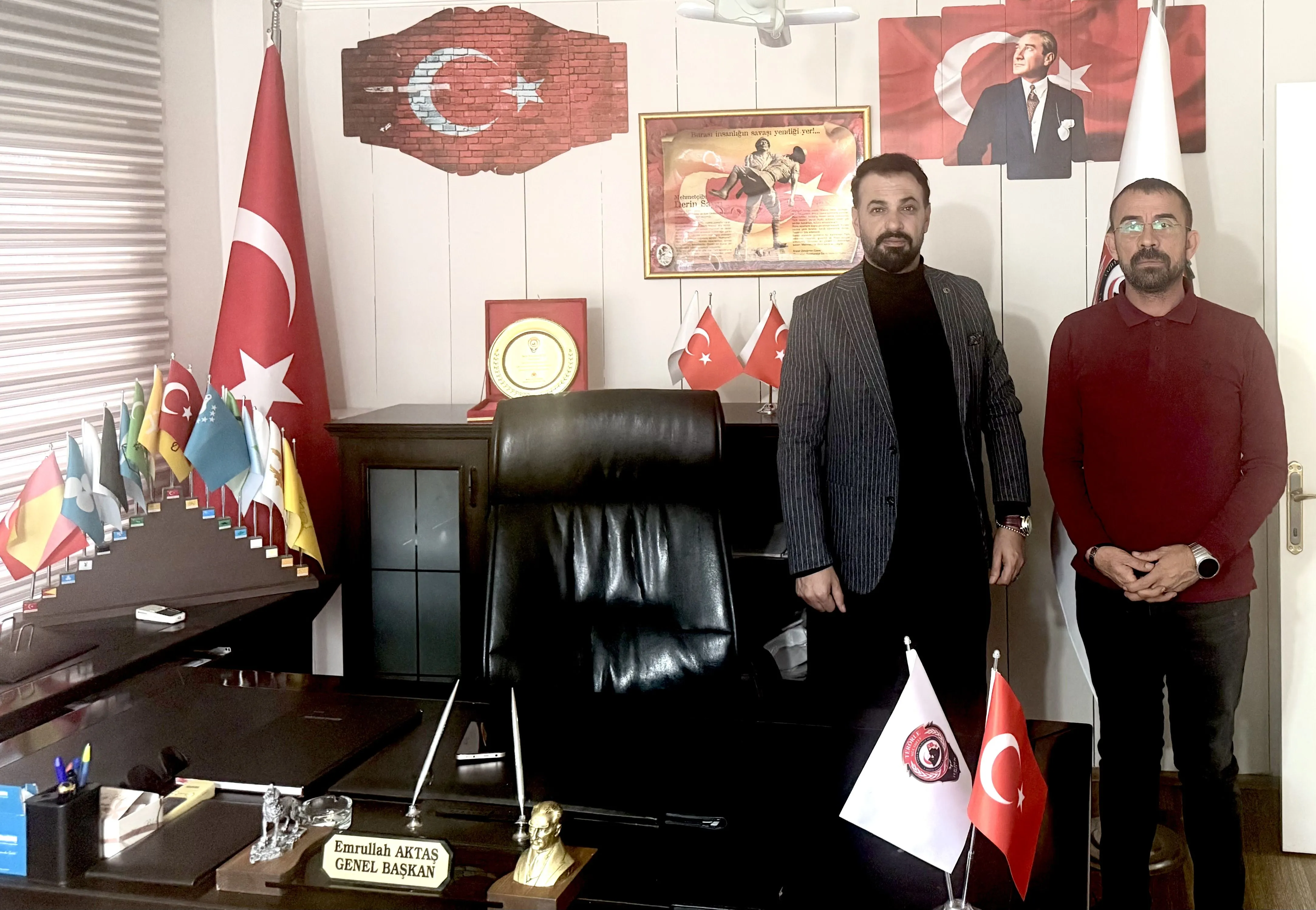 MARDİN ŞUBE BAŞKANIMIZ GENEL MERKEZİMİZİ ZİYARET ETTİ.