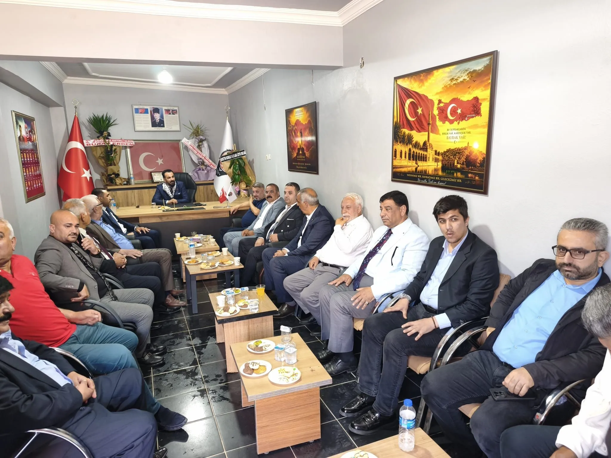 GENEL BAŞKANIMIZ GÜNEYDOĞU BÖLGE ŞUBELERİMİZLE BİR ARAYA GELDİ