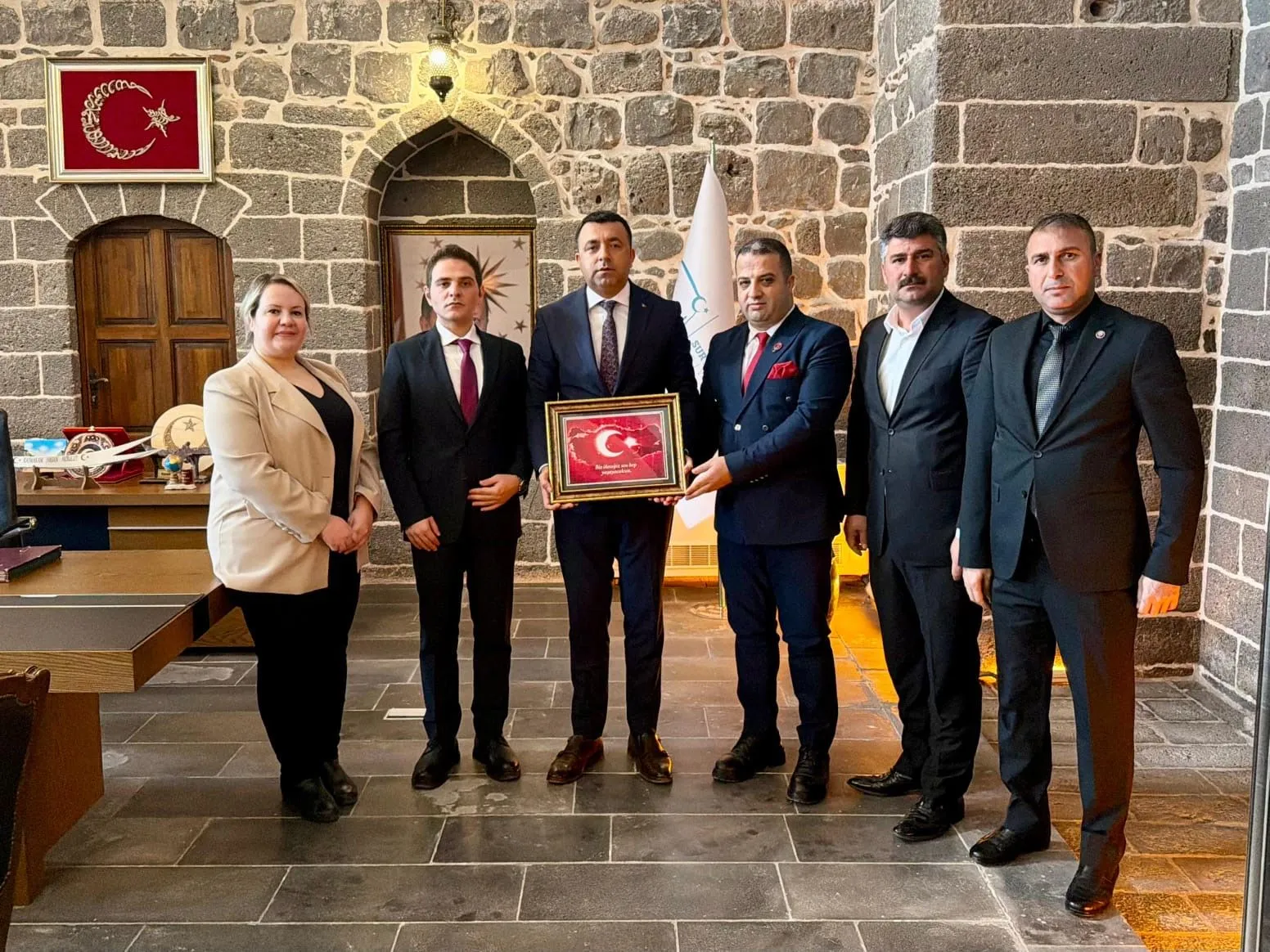 DİYARBAKIR ŞUBEMİZDEN SUR KAYMAKAMLIĞINA ZİYARET
