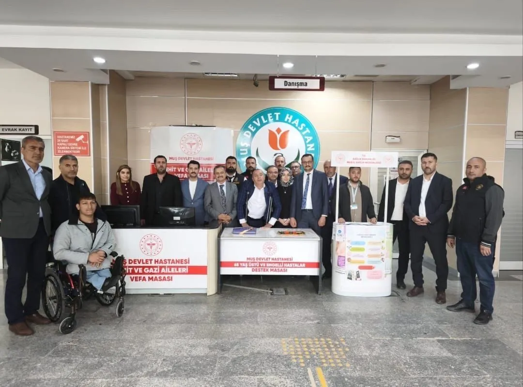 MUŞ HASTANESİNDE AHDE VEFA MASASI KURULDU