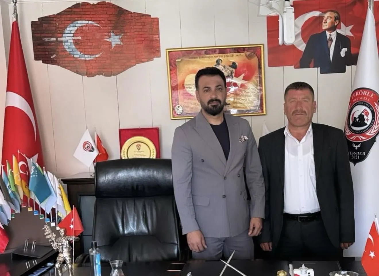 Derneğimiz genel merkezine ziyaretçi akını devam etmektedir